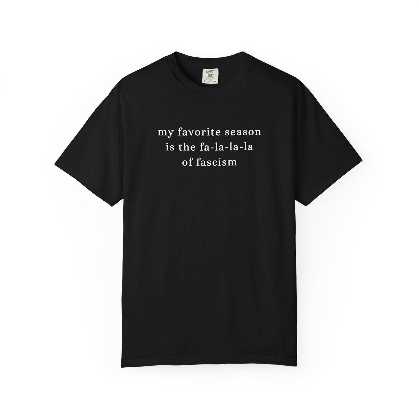 Anti Fascism Feminist Holiday Shirt