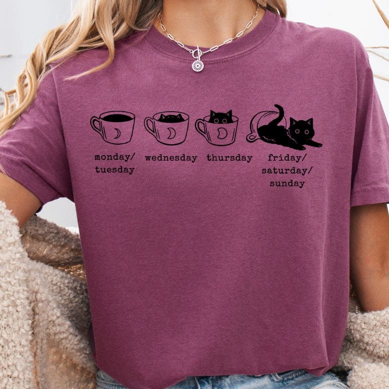 Phases of the Week Shirt