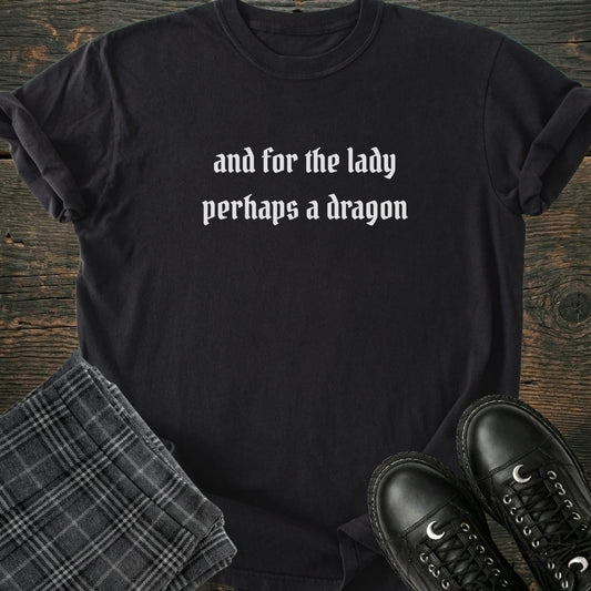 Dragon For The Lady Shirt (Embroidered)