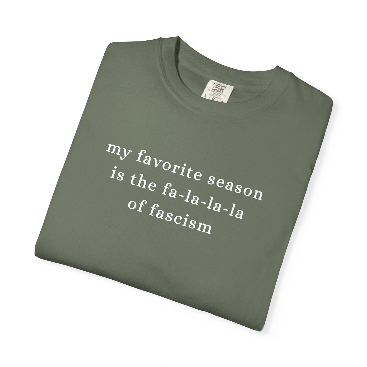 Anti Fascism Feminist Holiday Shirt