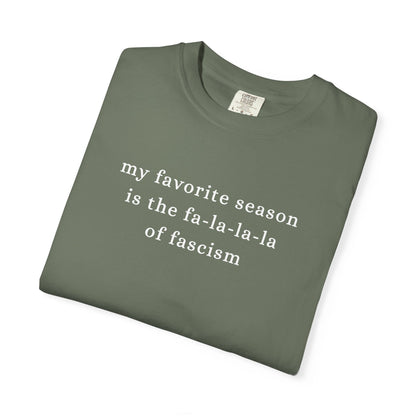 Anti Fascism Feminist Holiday Shirt