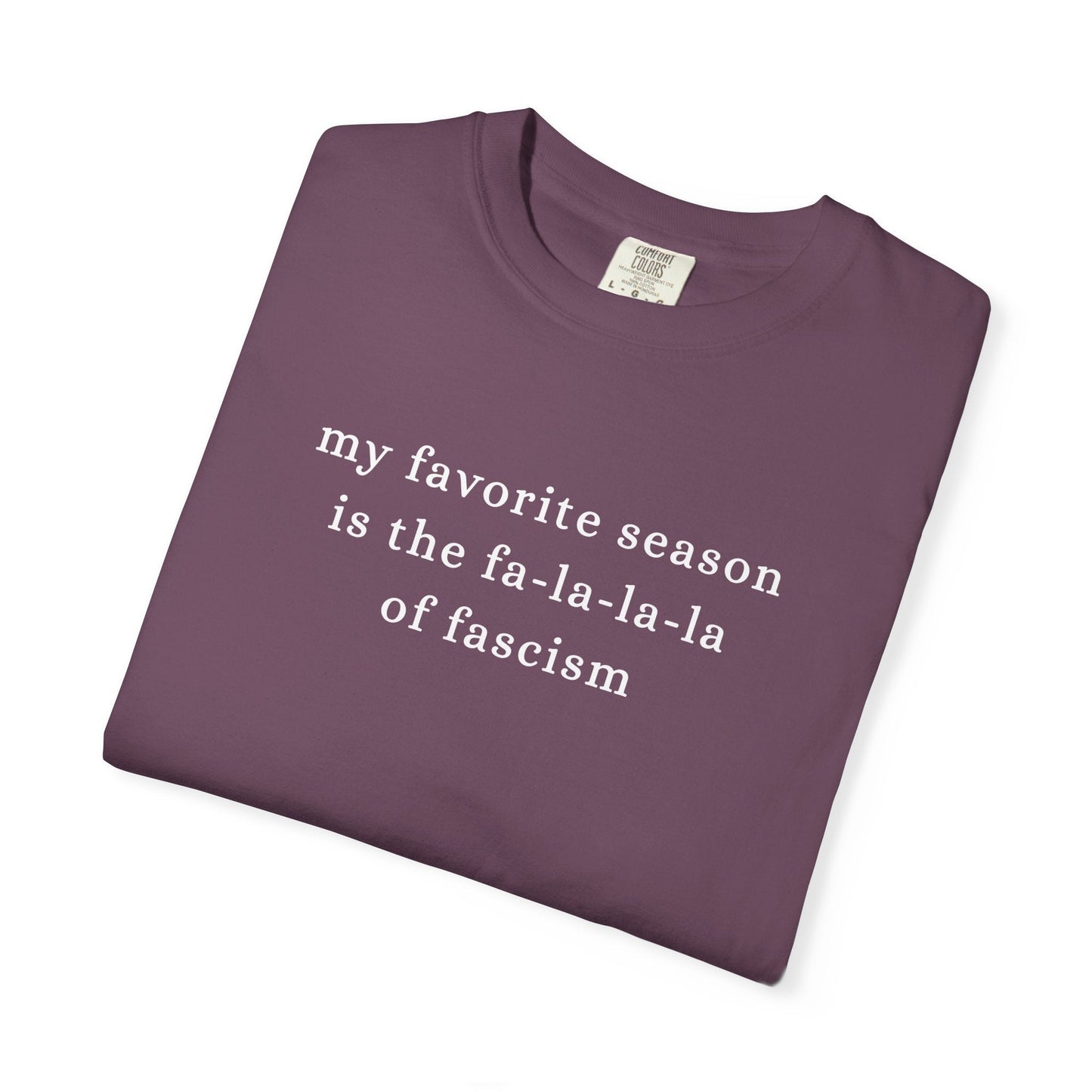 Anti Fascism Feminist Holiday Shirt