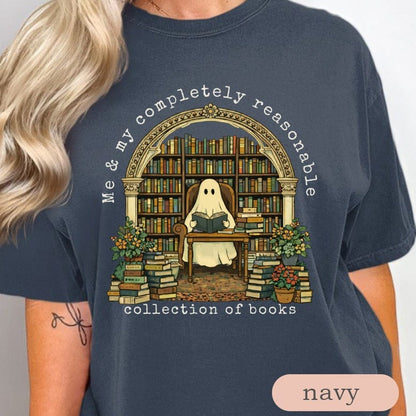 Me & My Completely Reasonable Collection of Books Shirt