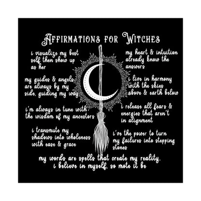 Wiccan Gifts, WItch Wall Art