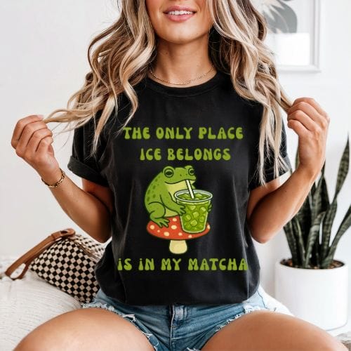 Iced Matcha Feminist Shirt