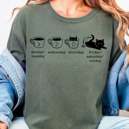 Phases of the Week Shirt