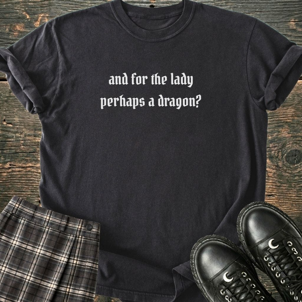 Dragon For The Lady Shirt (Embroidered)