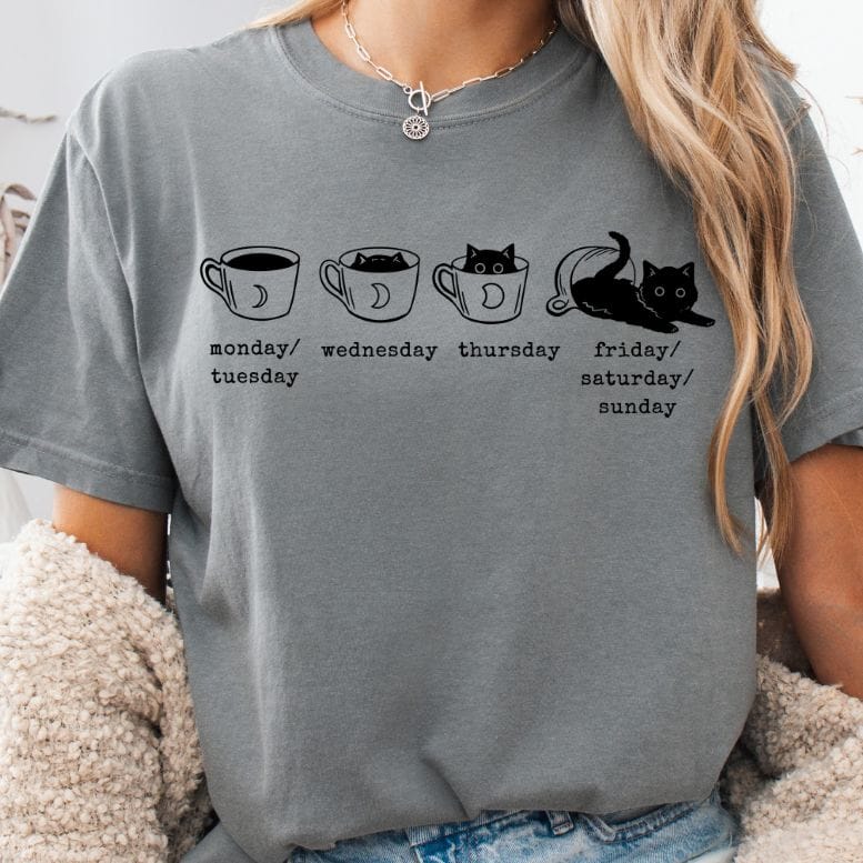 Phases of the Week Shirt