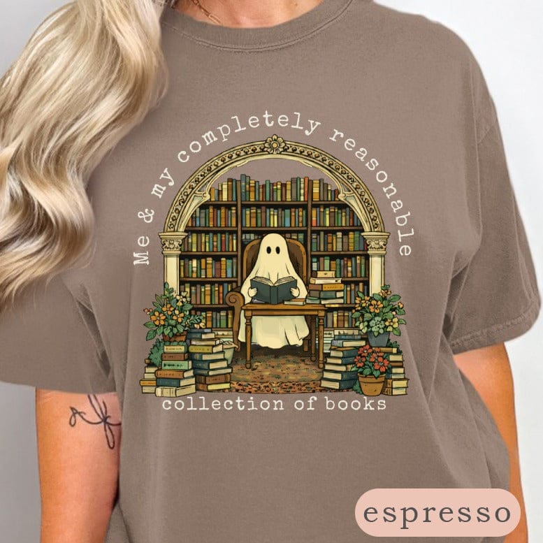 Me and My Completely Reasonable Collection of Books Shirt