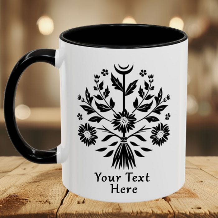 Personalized Witch's Broom Bestie/Sister Mug (clean version)