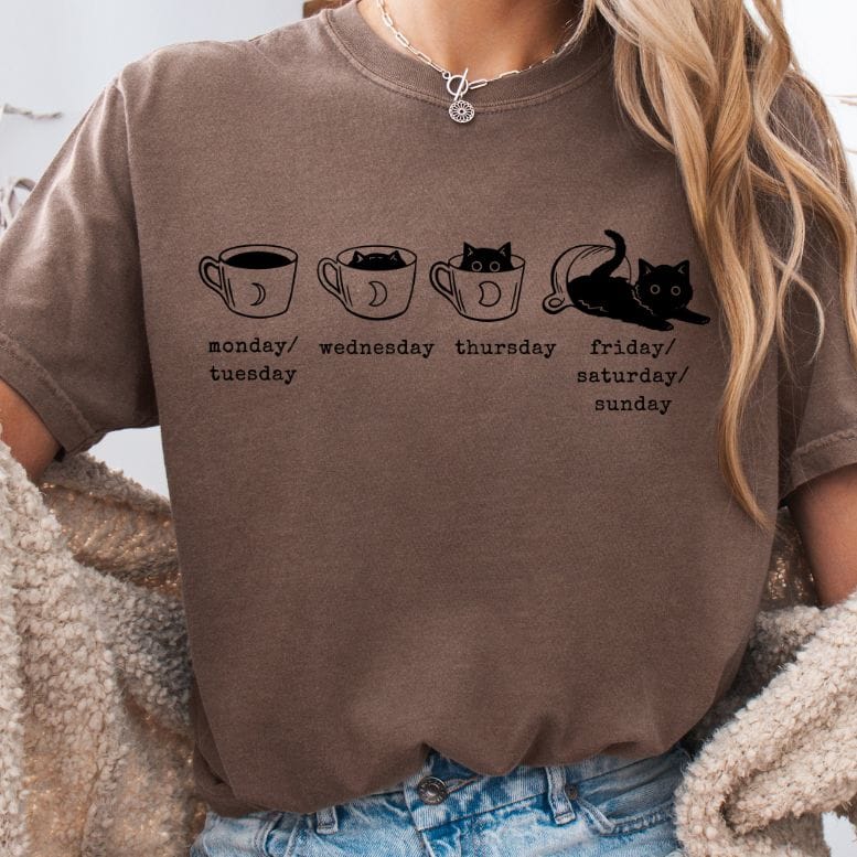 Phases of the Week Shirt