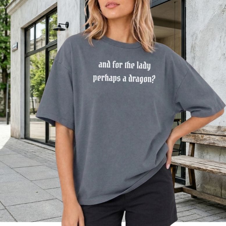 Dragon For The Lady Shirt (Embroidered)
