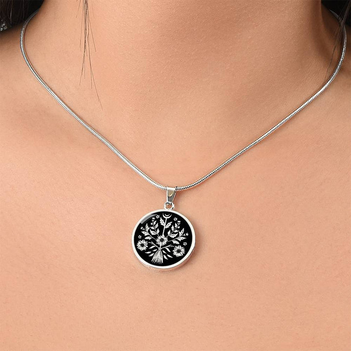Personalized Necklace - Witch's Besom