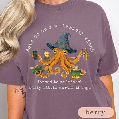 Born to Be a Whimsical Witch Multitasking Graphic Tee