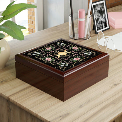 Triple Moon Altar Box