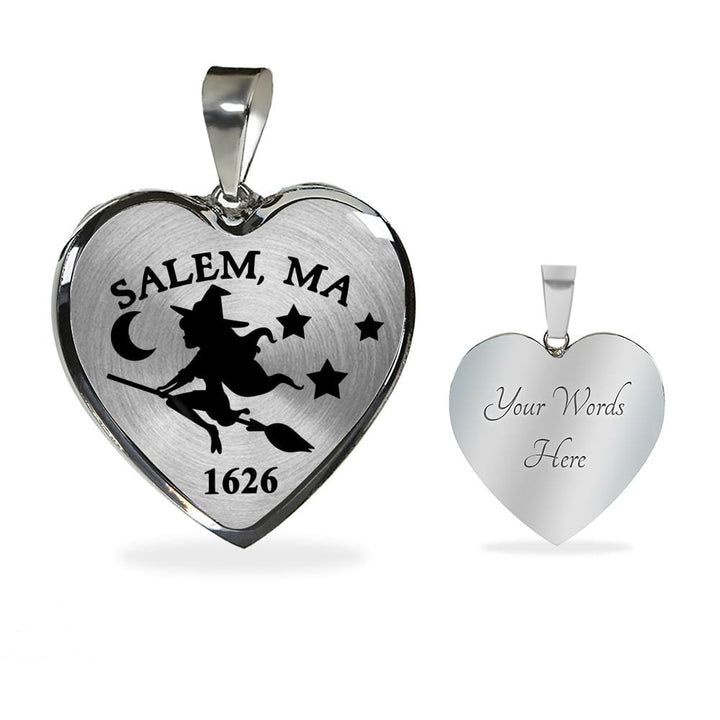 Personalized Salem Witch Necklace