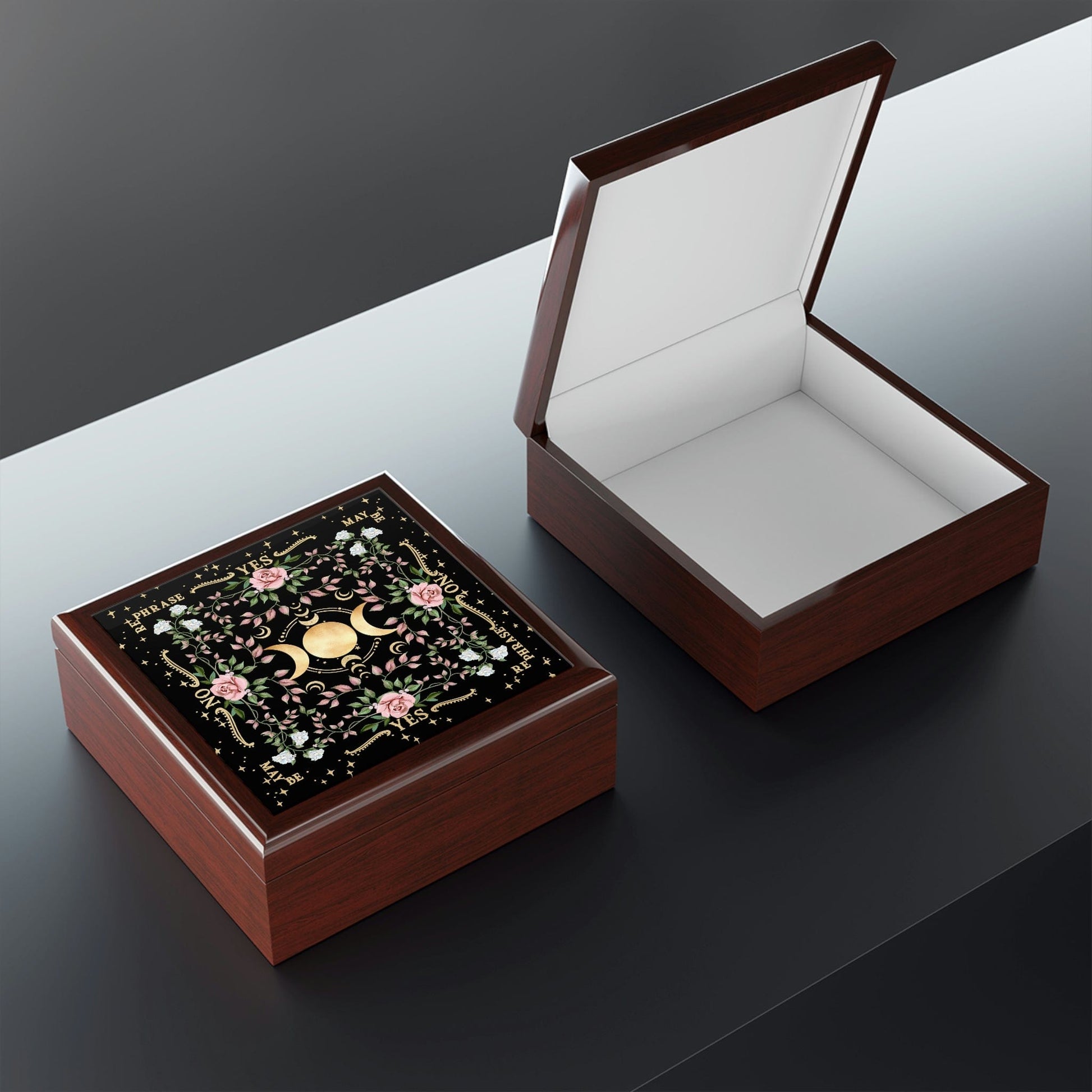 Triple Moon Crystal Box