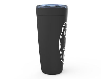 black witchy tumbler